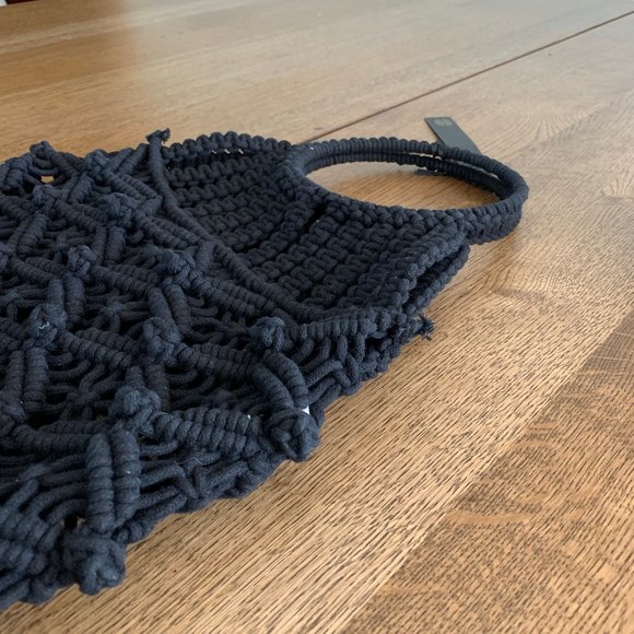 - NEW House of Harlow 1960 x REVOLVE Ariadne Bag Black AX3 - Picture 5 of 7